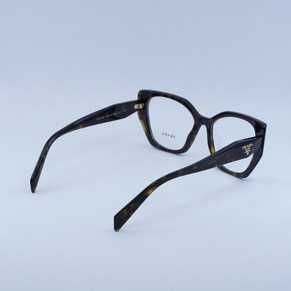 Prada PR18WV 2AU1O1 Eyeglasses Havana 54mm Cat Eye Frame - Picture 9 of 10